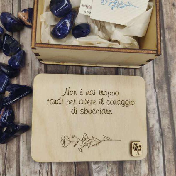 sodalite regalo ecofattoart